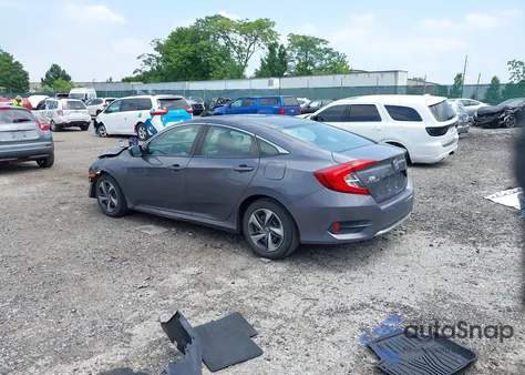 2020 Honda Civic Lx z USA, uszkodzony, nr VIN 2HGFC2F60LH510990